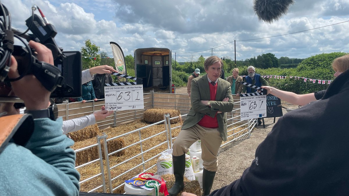 🎬 Filming is officially underway for Alan Partridge’s brand new documentary series And Did Those Feet… with Alan Partridge It’s a show that makes a statement that will create shockwaves: “I’m Alan Partridge, and I’m not OK.” Find out more ➡️ bbc.in/44Wnmwz