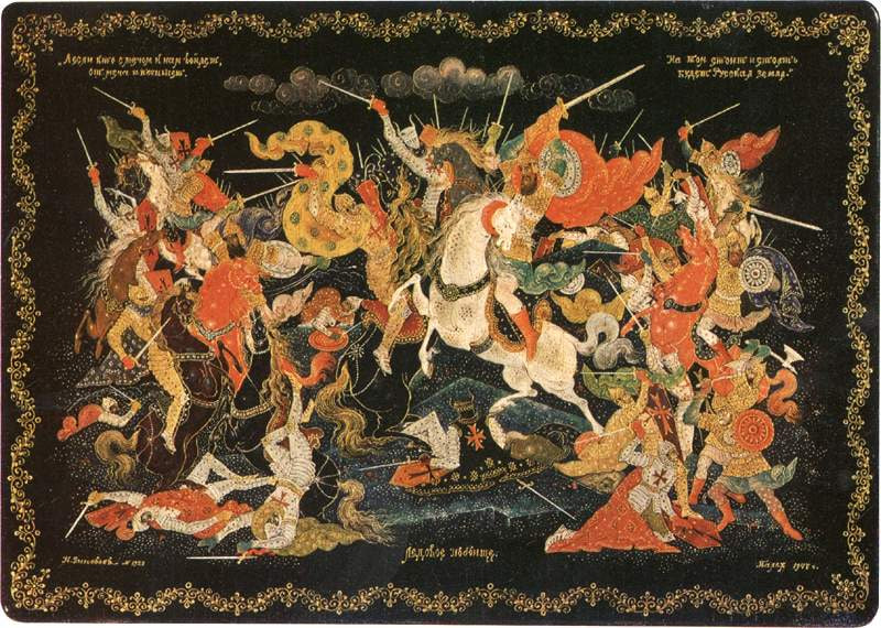 👨‍🎨 #OTD in 1888, one of the founders of Palekh art, which emerged on the basis of icon painting, Nikolai #Zinoviev was born. 🤝 Being a talented teacher, he mentored and nurtured many generations of Palekh master crafters & artists.