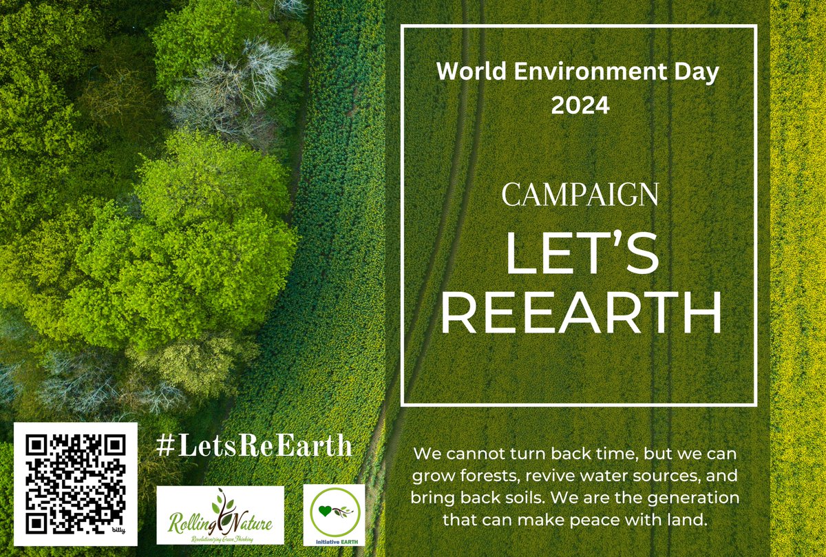 Kicking off the 2024 “Let’s ReEarth” Campaign, in sync with @UNEP #GenerationRestoration movement. Celebrating our 11th year of environmental advocacy since our journey began in 2014. #LetsReEarth 🌏Know More: bit.ly/4bp5tJk #PUNE #India #WorldEnvironmentDay @pulse_pune