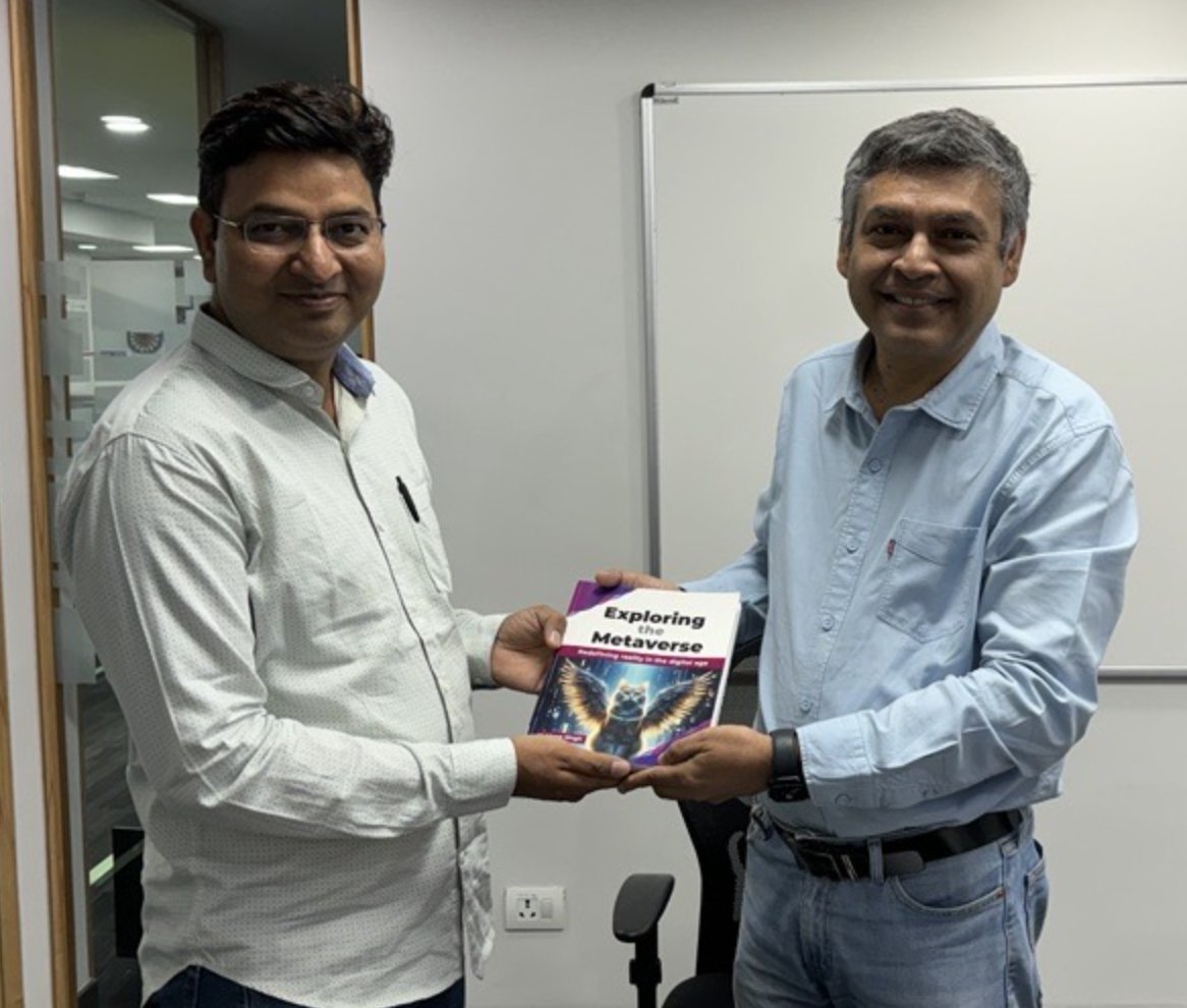 Thanks a bunch <a href="/thinkuldeep/">Kuldeep Singh</a> for your book. It was good to catch up and wishing you all the best.