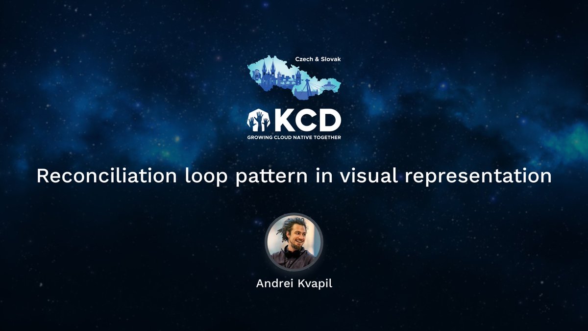 KCD Czech & Slovak (@kcdczechslovak) on Twitter photo 🚀 Ever wondered how Kubernetes manages your pods?
<a href="/kvaps/">Andrei Kvapil</a>'s lightning talk unveils the magic behind the scenes with a visual representation of the reconciliation loop.
#kubernetes #podmanagement #devops #kcdczsk2024 🚀 Ever wondered how Kubernetes manages your pods?
<a href="/kvaps/">Andrei Kvapil</a>'s lightning talk unveils the magic behind the scenes with a visual representation of the reconciliation loop.
#kubernetes #podmanagement #devops #kcdczsk2024