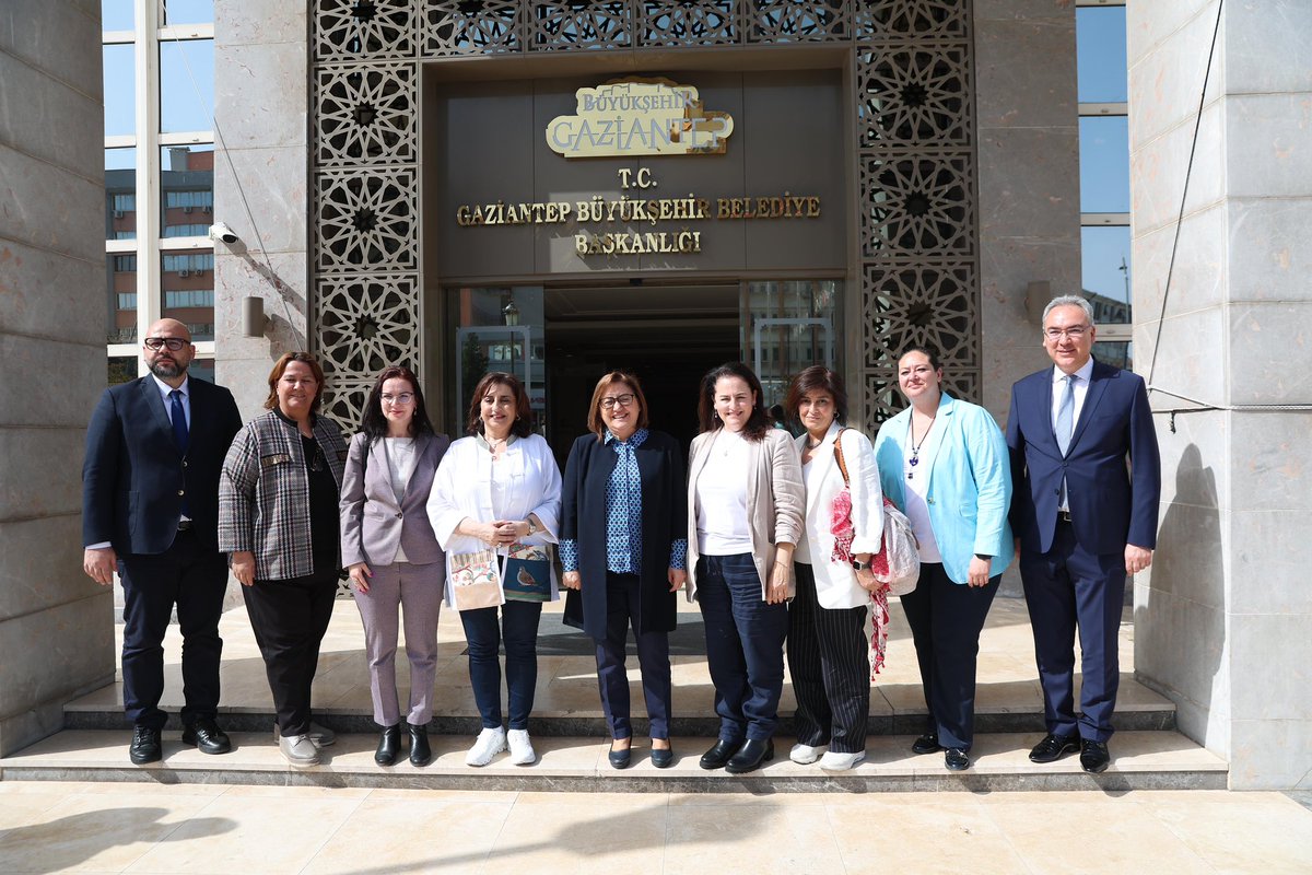 Productive meeting with @FatmaSahin, the Mayor of #Gaziantep. Grateful for the shared commitment to advancing women's rights and leadership in the region, especially in post-earthquake recovery, and making Gaziantep greener and more resilient to crises.