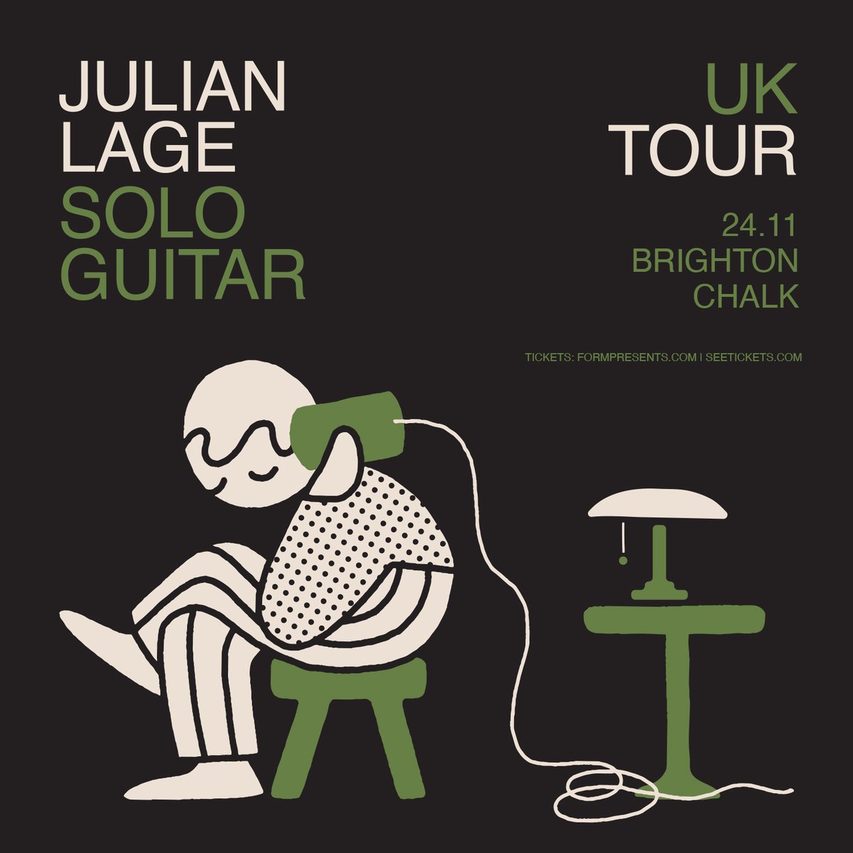 Hailed as one of the most prodigious guitarists of his generation and “highest category of improvising musicians' (New Yorker), @julian_lage is coming to @chalkvenue, Brighton on 24th November! 🎟 Tickets go on sale 10am Friday.