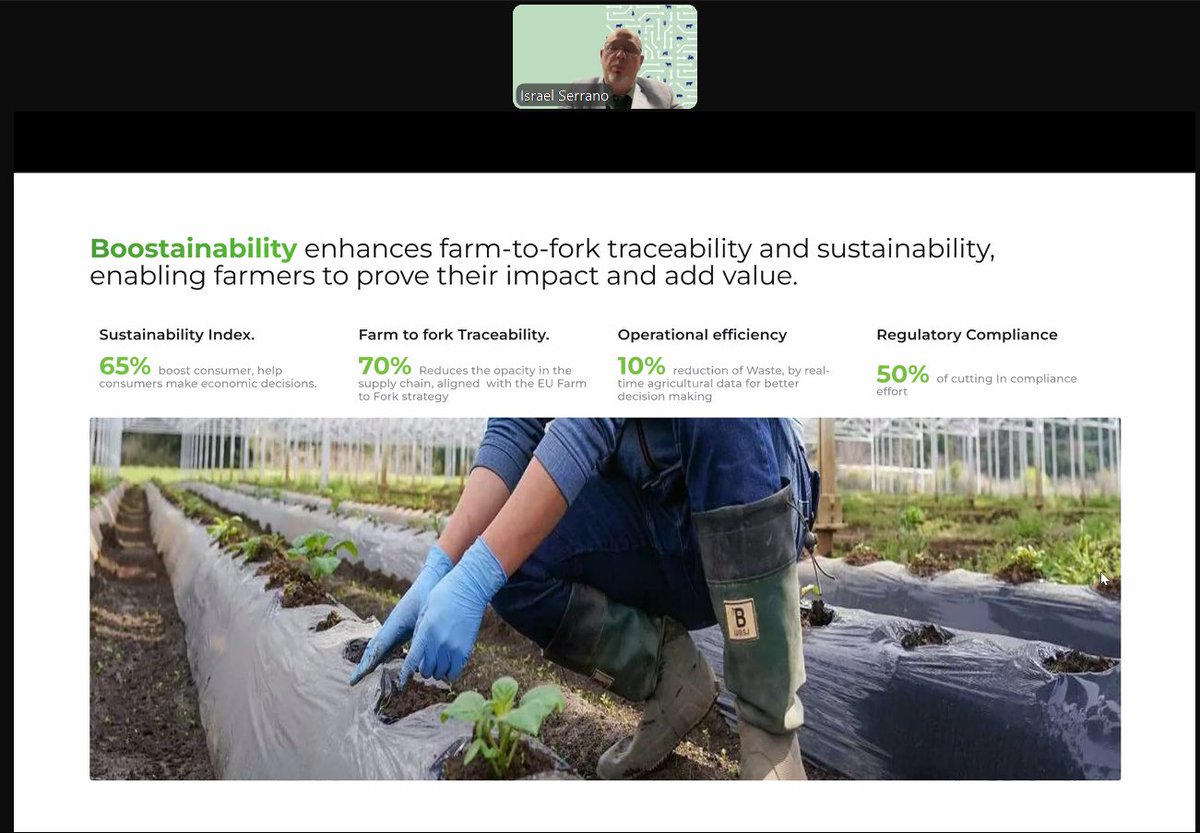 #MixMatters attended the  @BBTwins_EU  webinar on digitalising agri-food! Highlights: 
🤖 AI tackling challenges 
🔗 Blockchain for sustainability & traceability 
🛰️ Digital twins enhancing decision-making
Discover more: bbtwins.eu 🌾💡
@CBE_JU @biconsortium