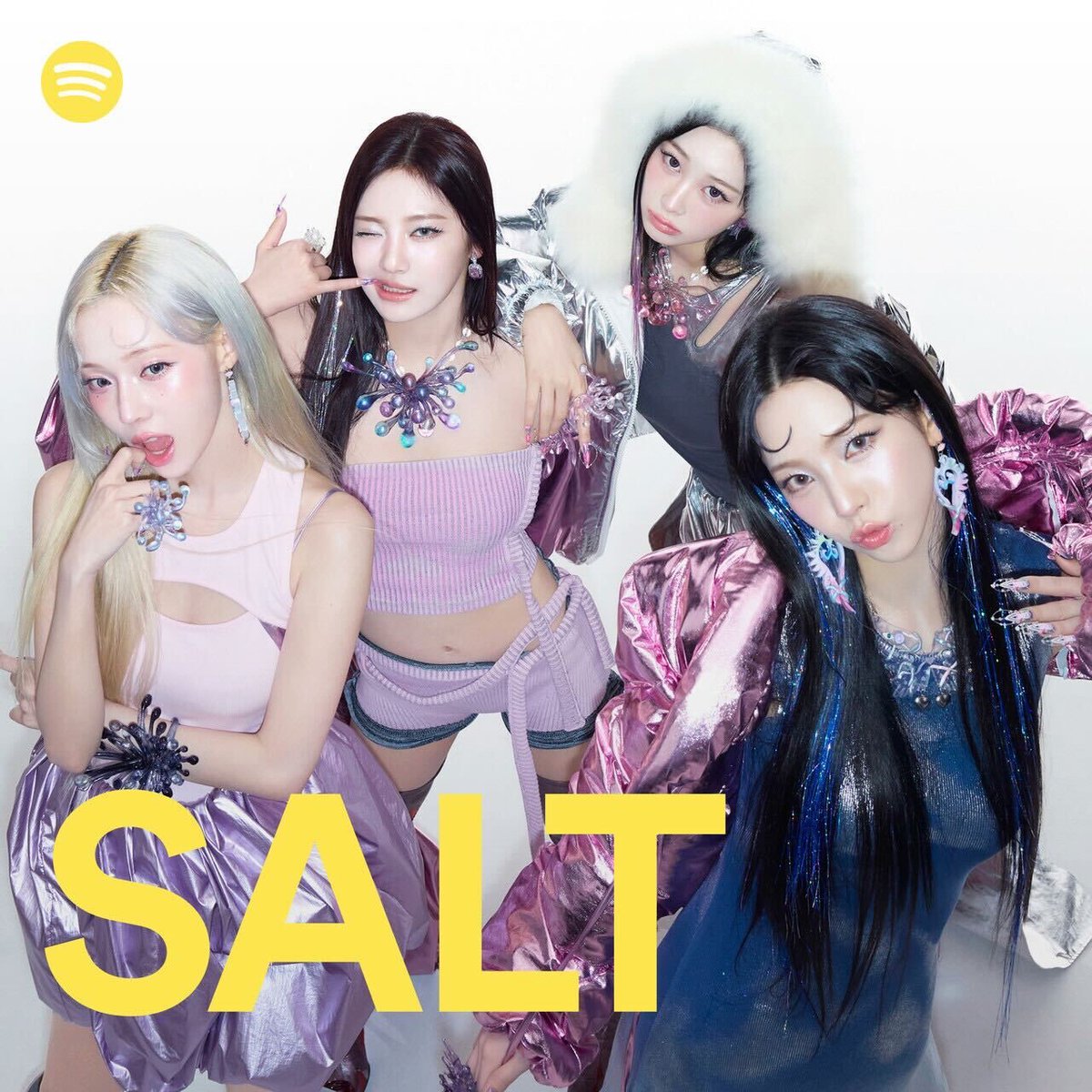 Look who is on @spotify 's SALT playlist cover and make sure to listen to 'Supernova' 👽🩵

💿 spoti.fi/3K8B9GL
🚀 spoti.fi/3K4XXad

#aespa #æspa #에스파
#Armageddon #aespaArmageddon
#Supernova #aespaSupernova
<a href="/Spotify/">Spotify</a>KR <a href="/SpotifyKpop/">Spotify ❤️ K-Pop</a>
