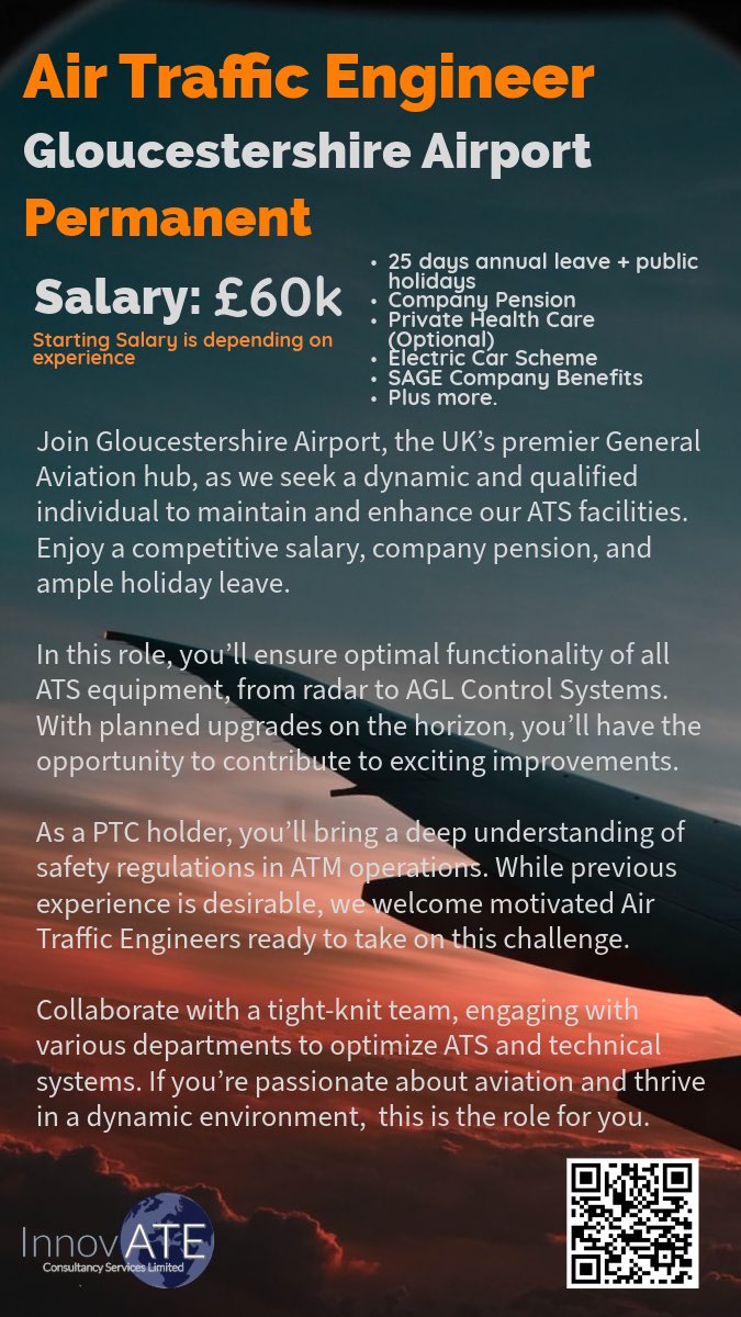 CslInnovate's tweet photo. #ATSEP #Airtrafficengineering
#jobs 

Apply: https://t.co/wlCbUeja95 https://t.co/i7SzKvO4Yb