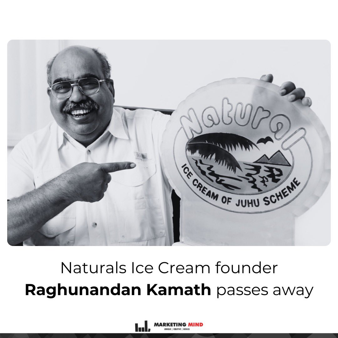 Beginning with just 4 employees, Kamath entered the ice cream business in February 1984 and over time grew Naturals Ice Cream to become one of India's most popular ice cream brands.