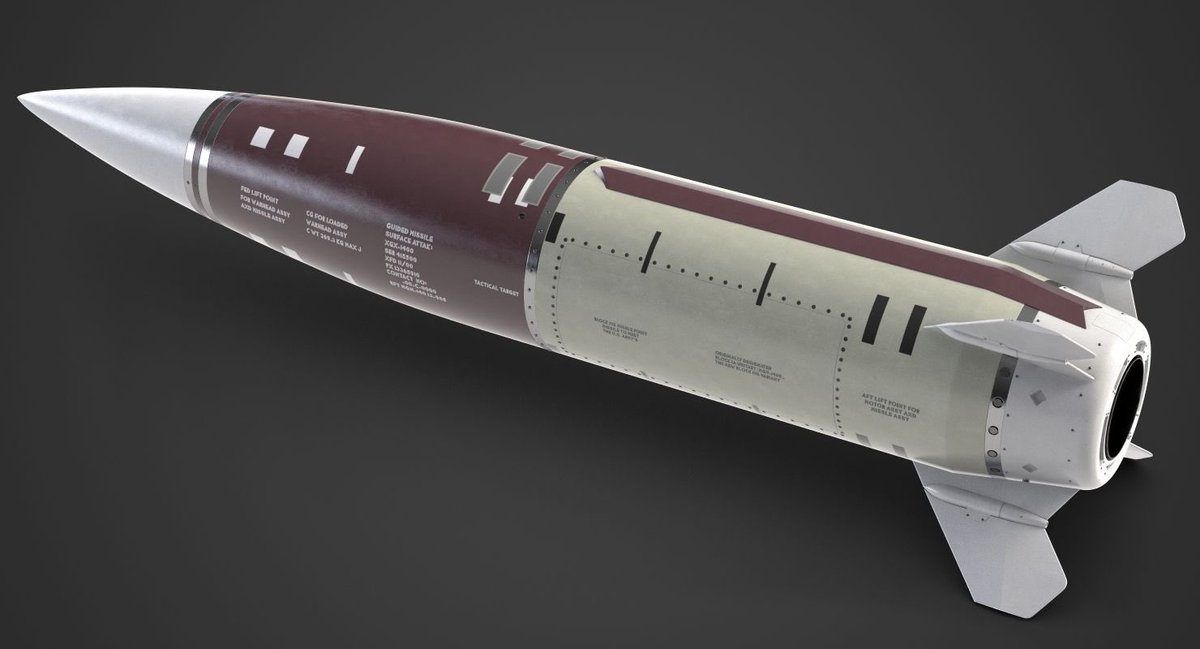 The sinking of the Kovrovets Minesweeper in Sevastopol is likely the first use of a 300km M48 or M57 Unitary ATACMS Missile by Ukraine 🇺🇦 Unitary ATACMS Missiles have a Circular Error of Probability of ~9 meters and a 230kg warhead, while the beam of a Russian ship is ~11 meters