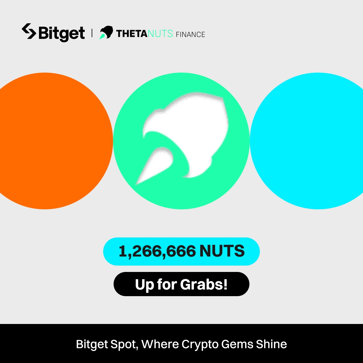 #Bitget x Thetanuts Finance: 1,266,666 $NUTS up for grabs! 

To enter: 
🔹 Follow @bitgetglobal & @ThetanutsFi
🔹 Repost with #NUTSlistBitget & tag your friends 
🔹 Fill out: forms.gle/BNG51YrZjHaHdF…

🔥 Join the event: bitget.com/support/articl…