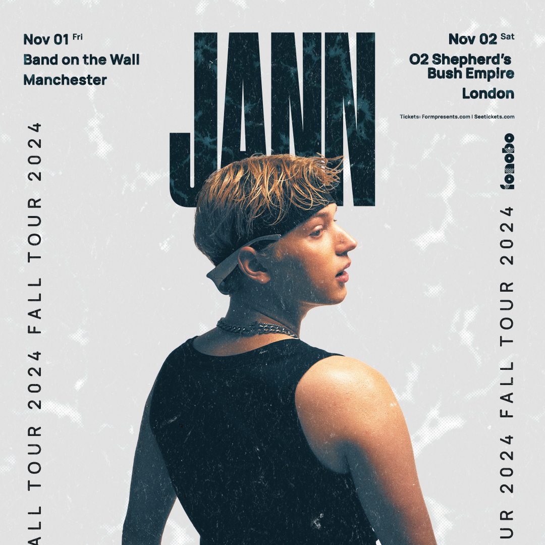 Following a sold out date at Omeara earlier this year, 25-year-old Polish sensation @jann_music_ is returning to the UK this November! The Warsaw-based musician will perform at @bandonthewall, Manchester and @O2SBE, London on 1st and 2nd November. 🎟 Tickets go on sale 9am