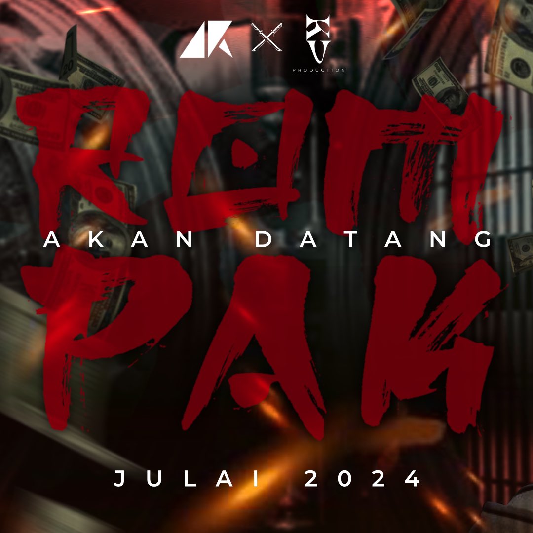 Bersedia untuk rompakan besar-besaran atas pentas! Akan datang.

Kolaborasi kerja <a href="/AsterikAnakSeni/">#AsterikAnakSeni</a> X @kingvakproduction

#TeaterRompak
#AsterikBuatShow