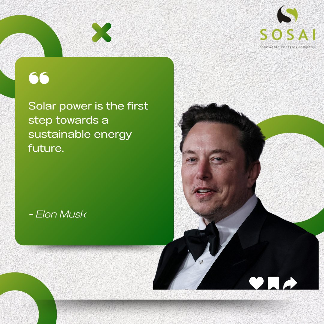 No lies detected, renewable and sustainable energy for a sustainable future 👌 

#sosai #cleanenergy #elonmusk #solarpower #sustainableenergy #solarenergy #solarquote