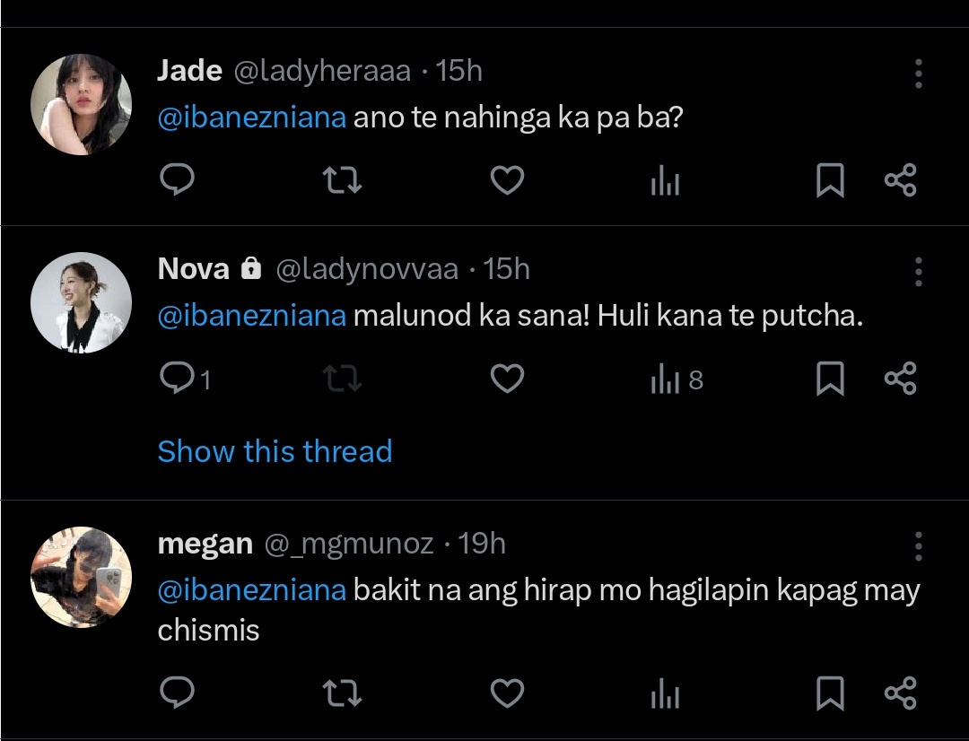 ibanezniana's tweet photo. Chismis nanaman lumalapit sakin https://t.co/6mg4wwpdin