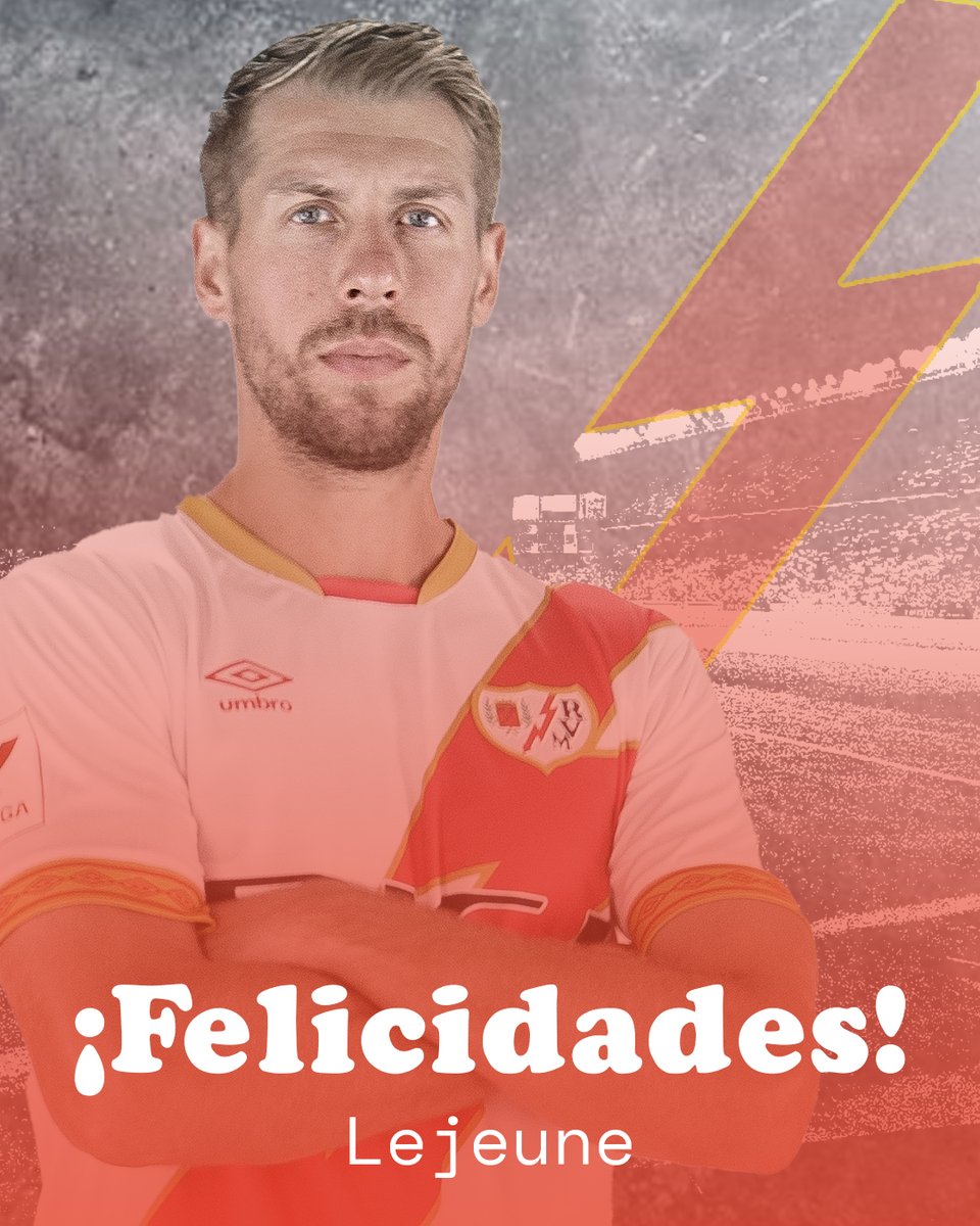 🎂 Hoy seguimos de celebración. Cumple años uno de nuestros centrales. ¡Felicidades, Flo! ❤️⚡️