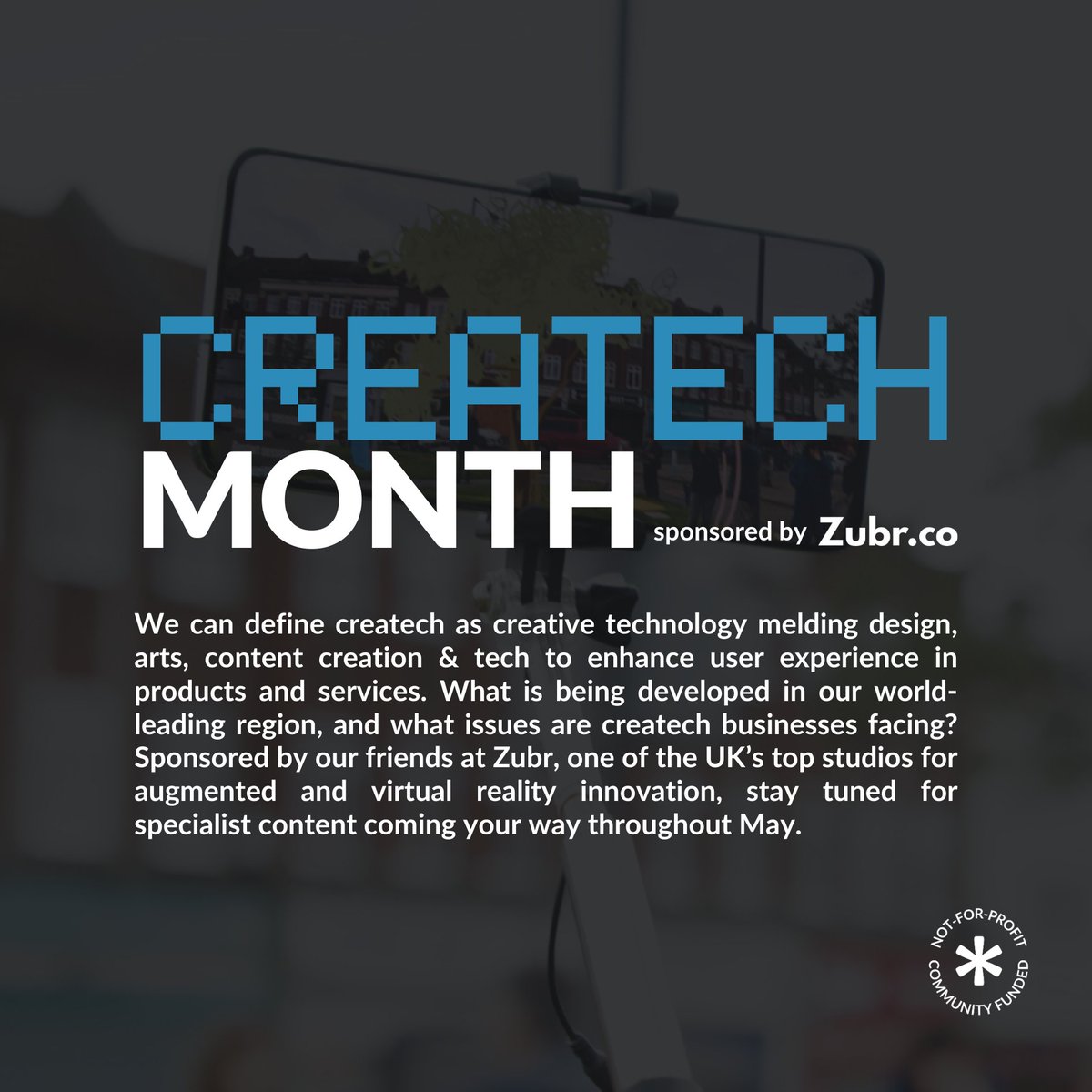 May is #CreaTechMonth at techSPARK, kindly sponsored by our friends & 2023 SPARKies winner, @ZubrVR 👏 Make sure you are following us to stay up to date with what is being developed in our world-leading region, and what issues #CreaTech businesses are facing 🎨 #SouthWestTech