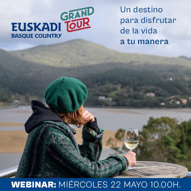 ¿Quieres conocer los secretos de la ruta Grand Tour de <a href="/EUBasqueCountry/">EuskadiBasqueCountry</a>? El próximo miércoles, organizamos un webinar de la mano de <a href="/Basquetour_eus/">Basquetour</a> para presentar a las #agenciasdeviajes las 8 etapas de este camino.
Puedes inscribirte aquí
us06web.zoom.us/webinar/regist…