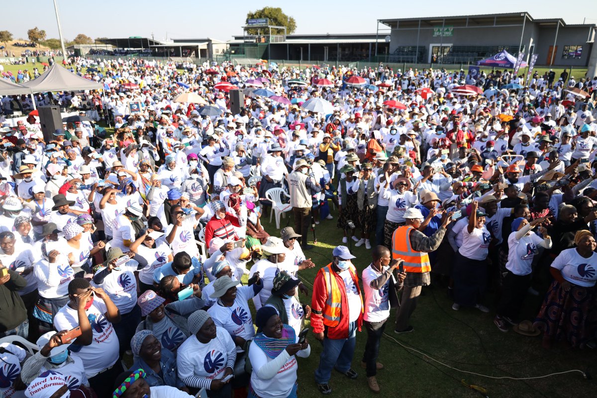 UAT2023's tweet photo. https://t.co/8LmpsI1WOc
Doers came in numbers to support The Limpopo Swiela Kukula Swiyela Rally | please watch the overview video on our YouTube channel #letsgetitright #voteUAT2024 https://t.co/CyIeSsWdsL