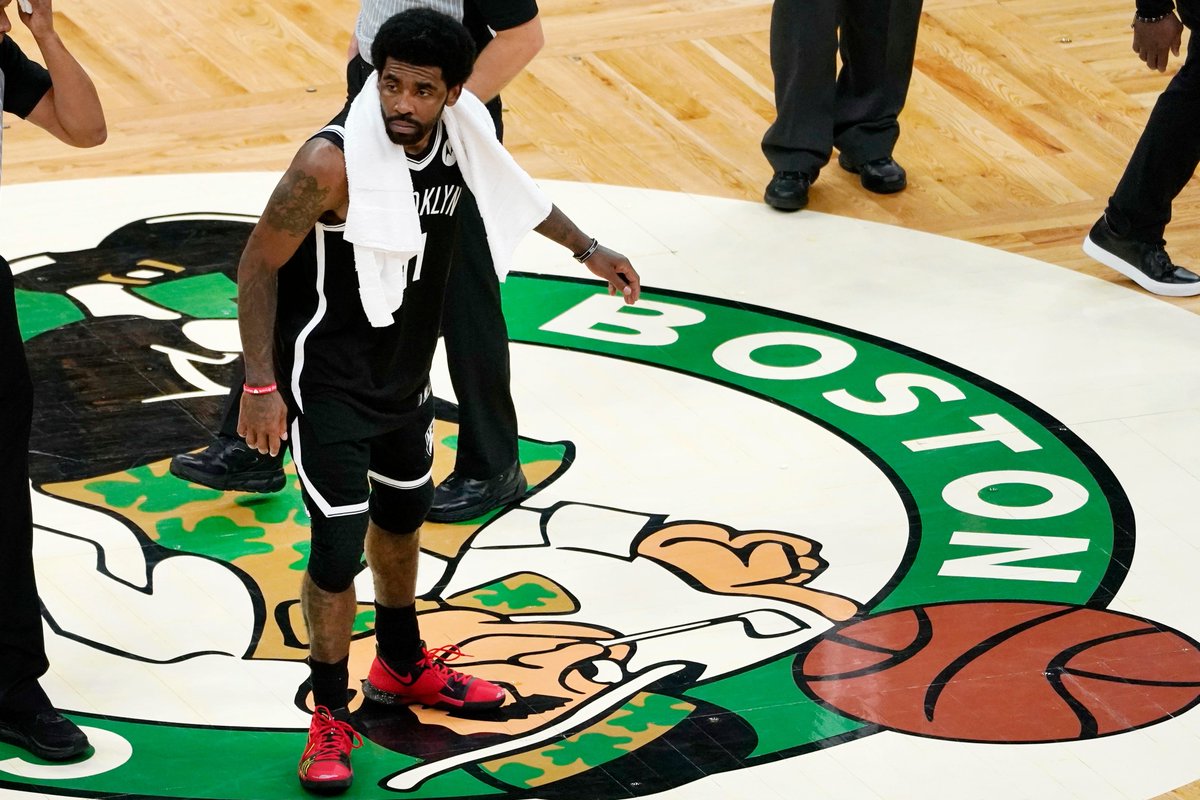 PerSources's tweet photo. Kyrie Irving vs Boston Celtics NBA Finals would feed families for generations https://t.co/hvE7gpBVW1