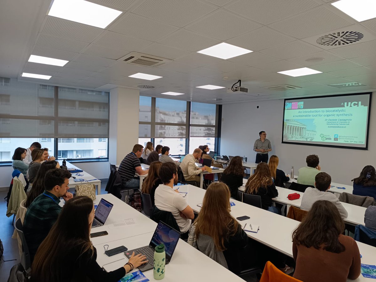 BlueBio4Future (@bluebio4future) on Twitter photo ⏰ Class is starting!
1st day of <a href="/BlueBio4Future/">BlueBio4Future</a> Short Course in Biocatalysis is running smoothly with 🇵🇹#CIIMARresearchers and
🇬🇧 Daniele Castagnolo, University College of London
🇩🇪 Jan Marienhagen, RWTH Aachen University
🇦🇹 Robert Kourist, Graz University of Technology
🧪👩💻 ⏰ Class is starting!
1st day of <a href="/BlueBio4Future/">BlueBio4Future</a> Short Course in Biocatalysis is running smoothly with 🇵🇹#CIIMARresearchers and
🇬🇧 Daniele Castagnolo, University College of London
🇩🇪 Jan Marienhagen, RWTH Aachen University
🇦🇹 Robert Kourist, Graz University of Technology
🧪👩💻