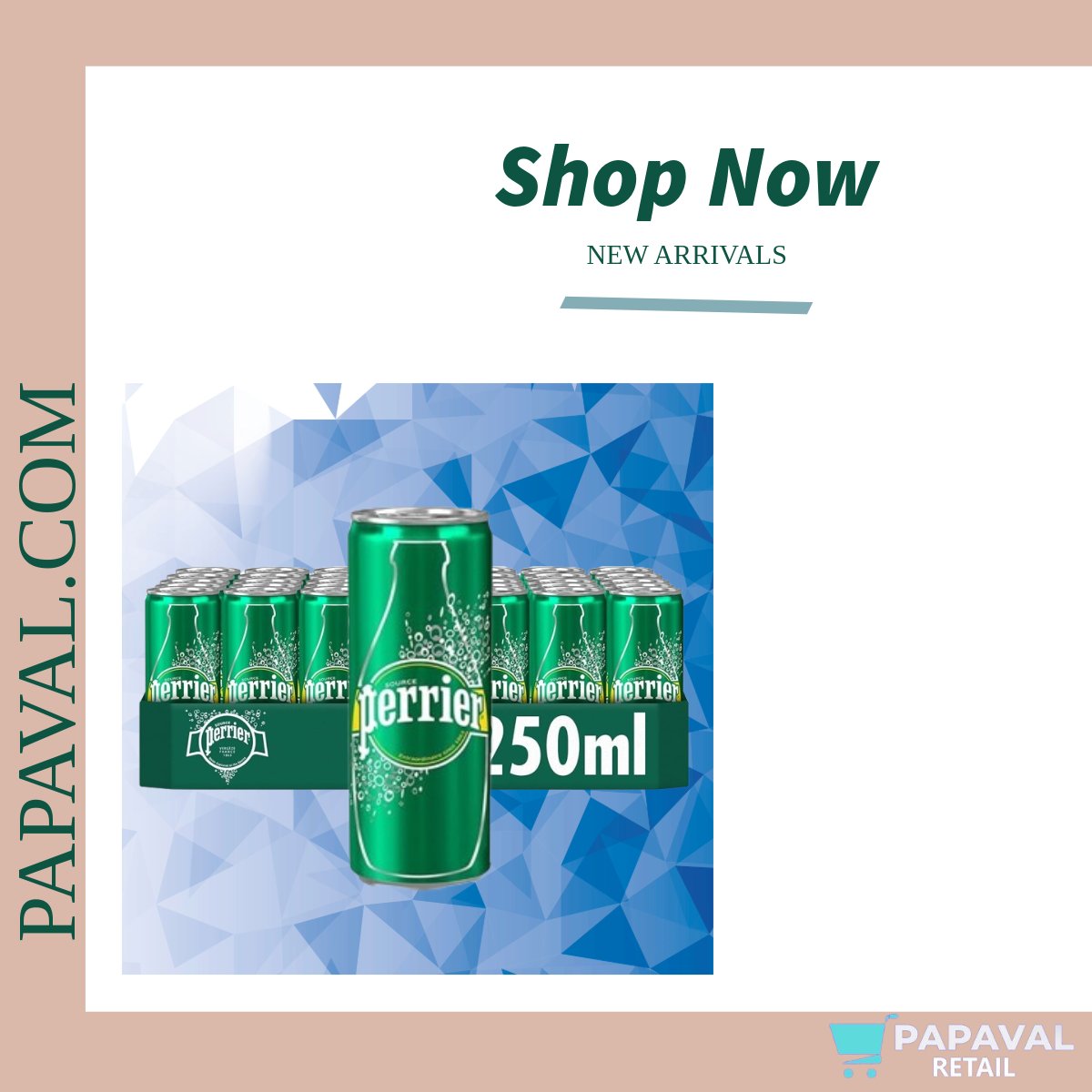 🎉 Bubbly with excitement to start the week off right! 😊 Nothing beats the refreshing taste of Perrier Sparkling Natural Mineral Water💧. And now, you can get your hands on it at Papaval!🏃‍♀️ #Perrier #sparklingmineralwater #SparklingWater #MineralWater #RefreshYourDay #Papaval
