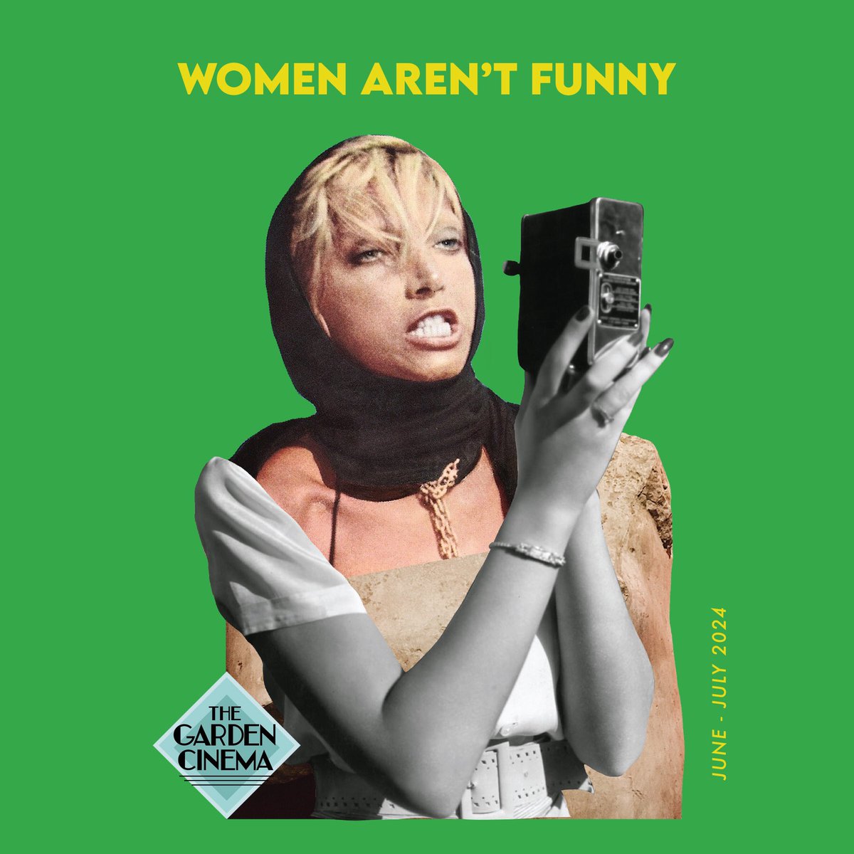 cinesisters's tweet photo. @TheGardenCinema kicks off summer with "Women Aren't Funny", a season featuring 13 comedy films directed by and written by women!   Explore how these daring comedies redefine the genre through various intros, events, and partnerships: 

🎟️: https://t.co/q7CpQonZmw https://t.co/7pH1AISAUM