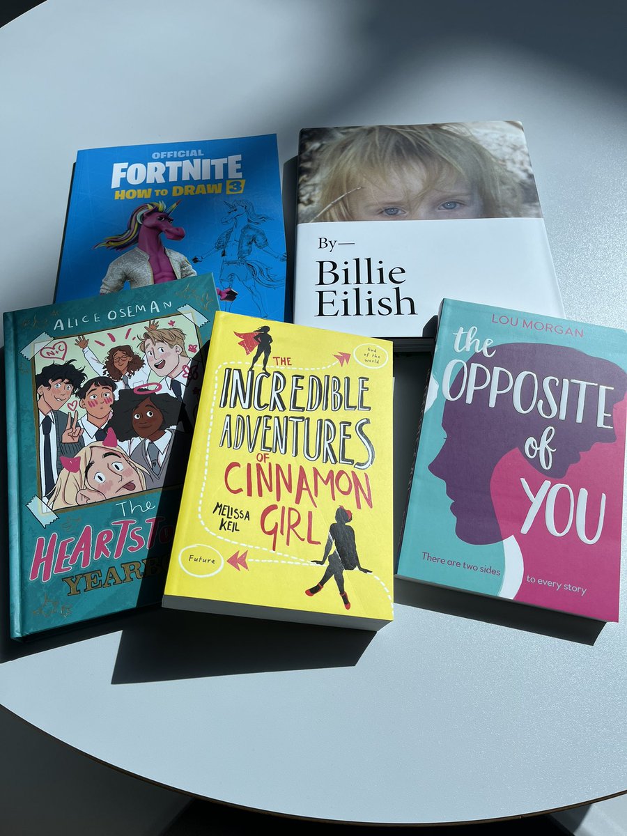 We’ve got multiple copies of some fab books available for free and to keep. If there are any of our pupils who would like some of these, pop into the library and speak to the librarian.