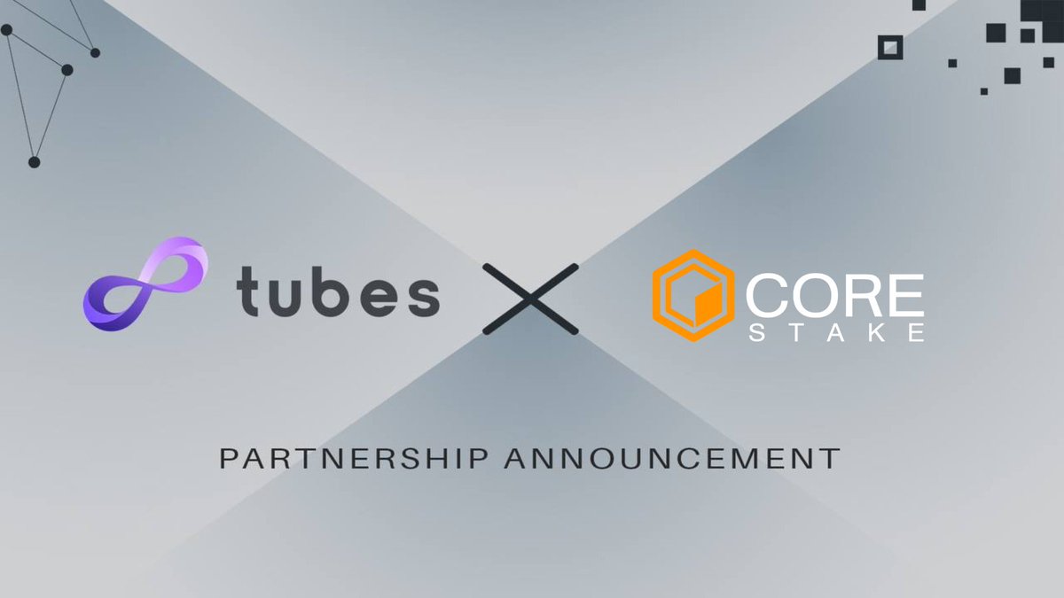 🎊 PARTNERSHIP ANNOUNCEMENT 🎊 Excited to announce our new #partnership with @StakeCore 📊 StakeCore: Provides a simple and reliable way to stake $CORE - the base layer currency of the Core network. 💰 Stay tuned for more! #Web3 #BTC #tubes #brc20 #ordinals #crypto