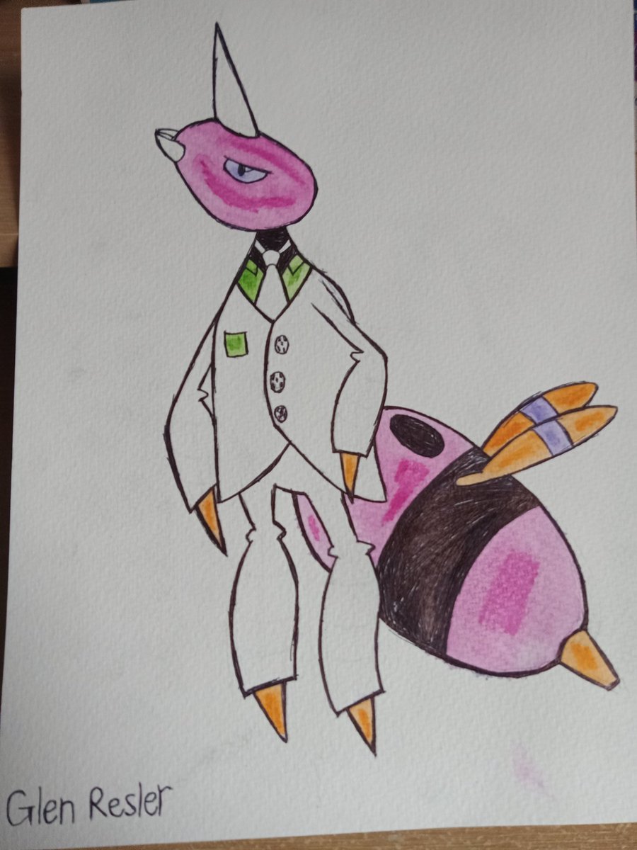 FinderAnswers's tweet photo. My first Anthro-Mon: Shadow Dassler, an Ariados Fashion designer, who is Boyfriends with Albert McRobn(an Alfalphalops Gardener).

Ariados is owned by: @Pokemon
Alfalphalops is owned by: @Lockstin
Hash tags:
#pokemon #Anthro #OC #Spider #Arachnid #Bug #Ariados #Recent https://t.co/l4EVXPZiQI