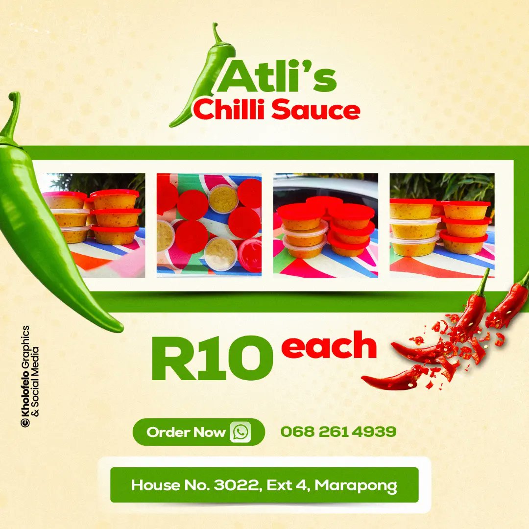 mocheko_k's tweet photo. Get poster/flyers for your event or products ad at an affordable prices of R250

WhatsApp
081 209 5849 https://t.co/iFEWfpBNXX