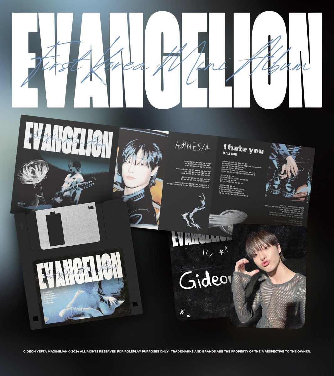 ⠀⠀ 

ㅤㅤDebut Korea Mini Album
ㅤㅤGideon - EVANGELIØN 🤍
ㅤㅤ────────────
ㅤㅤ𝗔𝗟𝗕𝗨𝗠 𝗣𝗥𝗘-𝗢𝗥𝗗𝗘𝗥
ㅤㅤ(May 20th - June 23rd)

⠀⠀