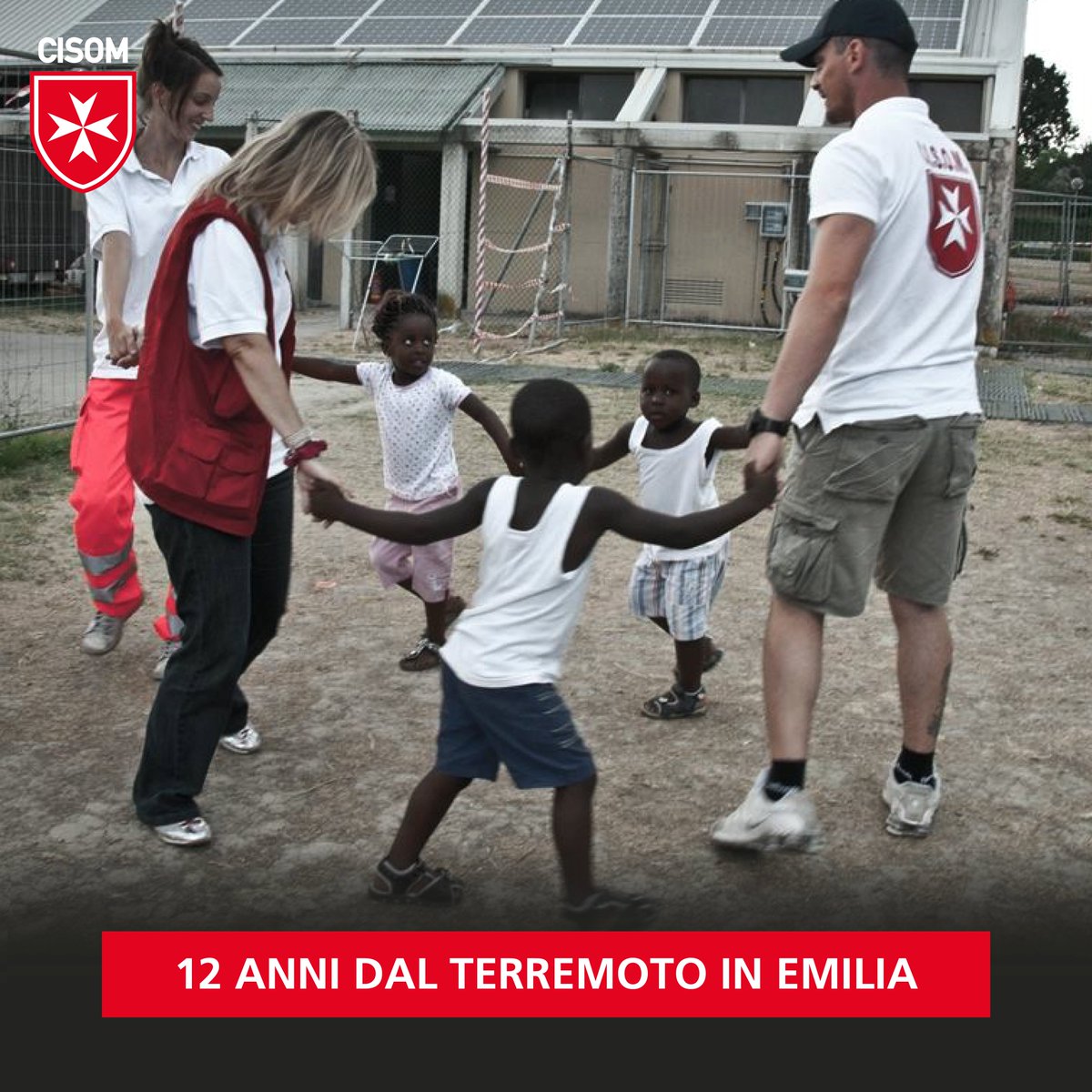 CIS0M's tweet photo. In memoria del Terremoto dell'Emilia del 2012 ❤️🩹 Era il 20 maggio 2012 quando un #terremoto di magnitudo 5.9, alle 4.03 del mattino, colpì violentemente l'#EmiliaRomagna.
#sisma #volontariato #volontari #CISOM https://t.co/4AoDPX9Qax