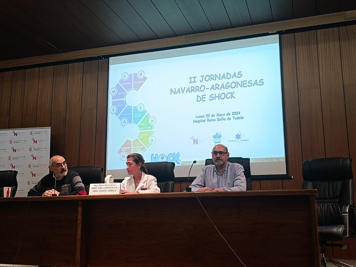 II JORNADAS NAVARRO-ARAGONESAS DEL SHOCK

@SEMES_Navarra 
#especialidadMUE