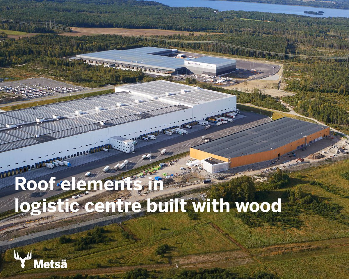 The innovation project in Bålsta was a pioneer in showing that it is possible to choose wooden elements over other materials to meet environmental requirements and be more sustainable Learn more about the story behind the logistics centre: bit.ly/3UPPyhl