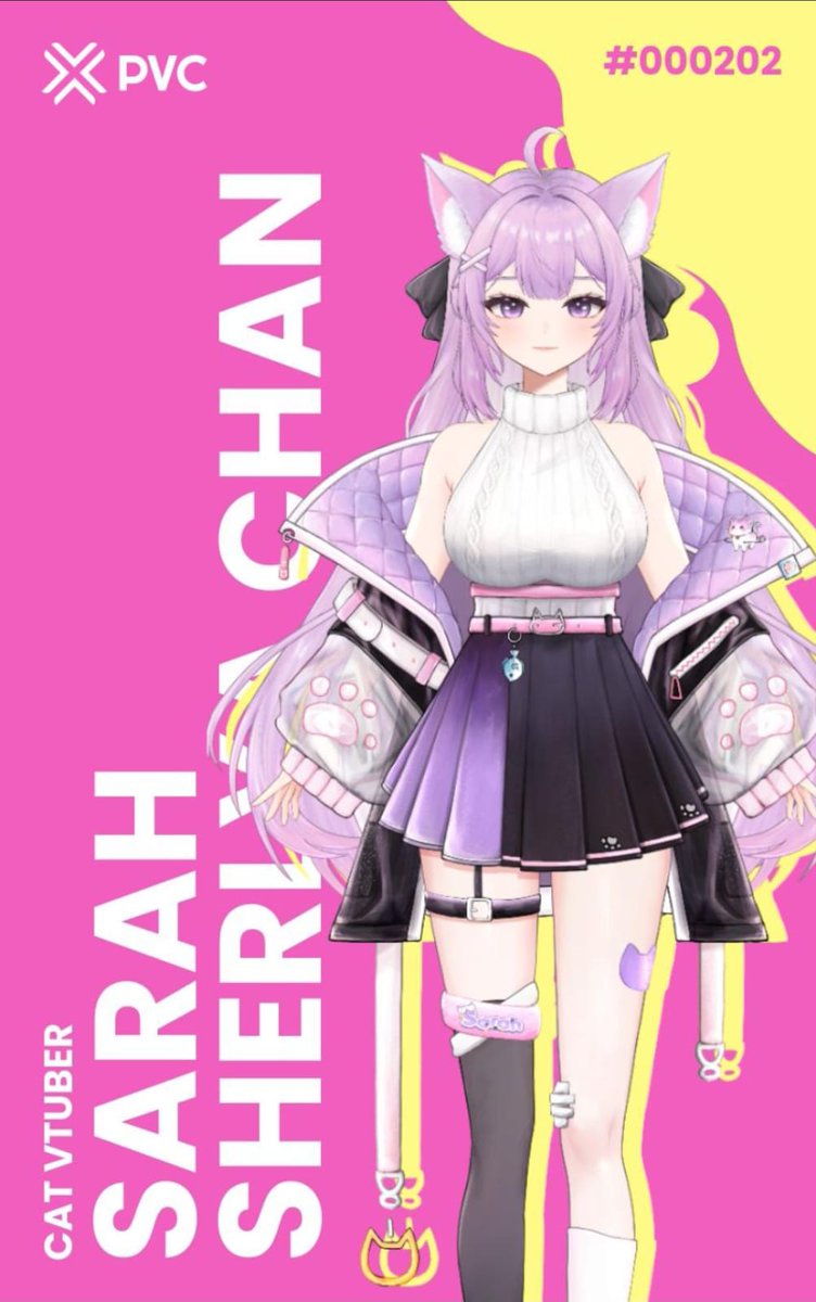 sarahsherlya's tweet photo. Uwiii 202.. H-haii.. Temenan yuukk🐱💜
#vtubermodel #vtuberid https://t.co/0JPCgCxPQ1