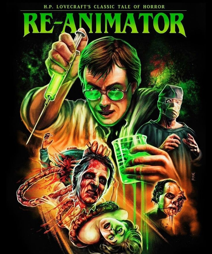 Re-animator (1985) Any fans? (Art by Devon Whitehead)