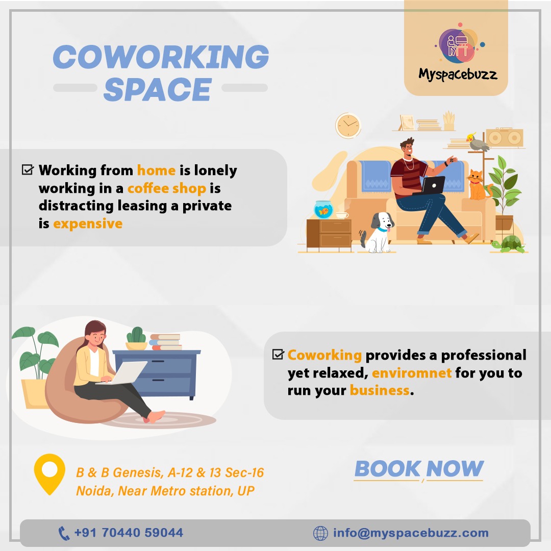 myspace_buzz's tweet photo. Stay Motivated with a Professional Atmosphere 🧑‍💼🔝
.
BOOK NOW
.
#coworkingspace #space #coworking #myspacebuzz #noidaspace #communitycenter #follow https://t.co/8RX7DDLnNu