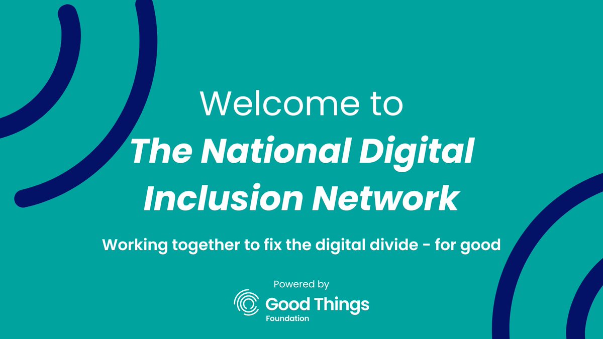 ⭐ Welcome to the National Digital Inclusion Network! ⭐️ Some new members: @digitalunite, @Jobs22ltd, @ALLIANCEScot, @dundeelibraries, @HCCSfYP, @FareShareCymru, @centrepointuk, @BecoMEUnitedUK, @theKenCentre, @NWTC4Learning, @BristolLibrary, @WeAreVIVIDhomes, @NorfolkCC