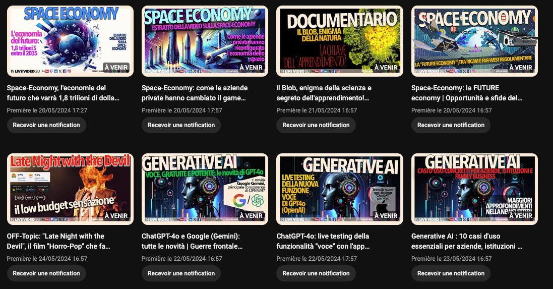 DisruptiveTalks's tweet photo. 🍔 Nuova formula questa settimana: pillole ogni giorno alle 17 su YouTube, newsletter e blog! 
👉 https://t.co/A1BJ70UOdM

Programma denso: 
🪐space economy
🔬Blob 
🤖GPT-4 e AI per aziende
📺film "Late Night with the Devil"

#DisruptiveTalks #spaceeconomy #ia https://t.co/F1K4sFqtor