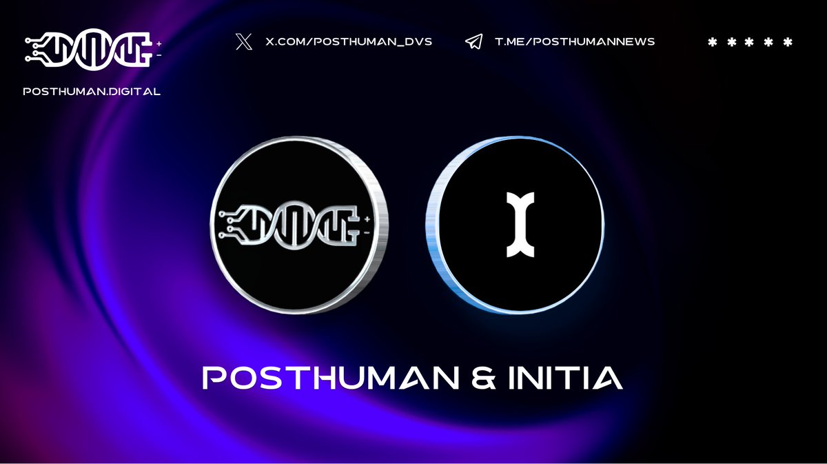 POSTHUMAN validator has launched a node in the Initia testnet 🤩 scan.testnet.initia.xyz/initiation-1/v… @initiaFDN is a network for interwoven rollups. Join our quests on Zealy and learn more about Initia by participating in the testnet with us: zealy.io/cw/posthumanco…