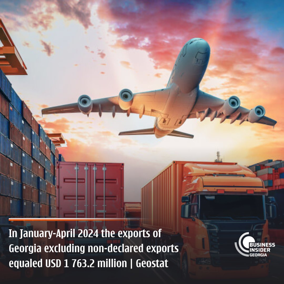 insider_georgia's tweet photo. 📌 THE DOMESTIC EXPORTS IN JANUARY-APRIL 2024 @Geostat100 

👉 Read more | https://t.co/BpsgdatmoQ

#BusinessInsider #Georgia #Export #Geostat https://t.co/DII16GTG8I