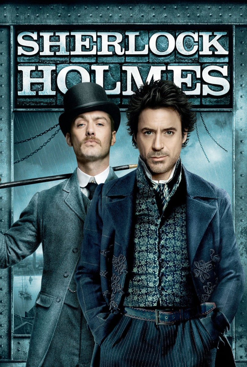 Sherlock Holmes (2009)

غاي ريتشي، و روبرت داوني جونيور، و جود لو، رايتشل
كلهم بفلم واحد

و بالاخراج عبقري الاكشن و الكوميديا و طابع انغليزي ايرلندي بحت بألوان العهد الفكتوري تقريبا

و اي شخصية شيرلوك هولمز و يتكلم فرنسي!!!!!

انها السينما يا جماعه