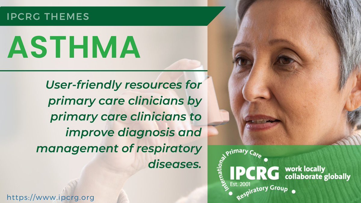 👩‍⚕️📚 Primary care workers, explore IPCRG's #asthma resources! With 339 million people affected, we are dedicated to improving respiratory health. Check out our tools, guidelines, and Asthma Right Care initiative to better serve your patients: buff.ly/353eF6X