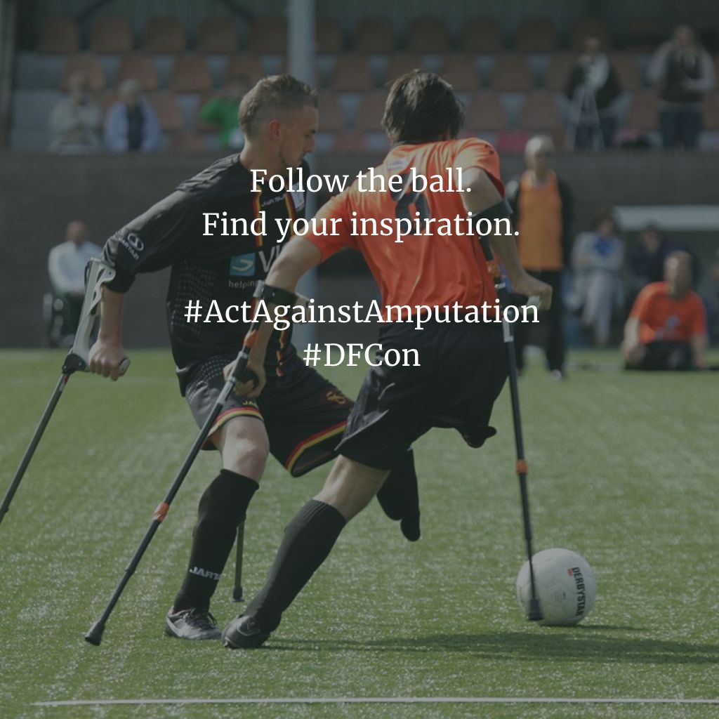 Follow your head. Follow your heart. Find your inspiration. #DFCONline #ActAgainstAmputation #DiabeticFoot #ToeFlowandGo