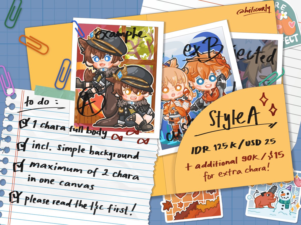 ZIONPOG's tweet photo. [ART C0MMISSI0N OPEN] RT/Likes are cherished! 

*Price will be slightly adjusted after I finished setting up my VGen page.

More : https://t.co/kqcANv05FS

#ZIONComms https://t.co/Te8gRZ8Gch