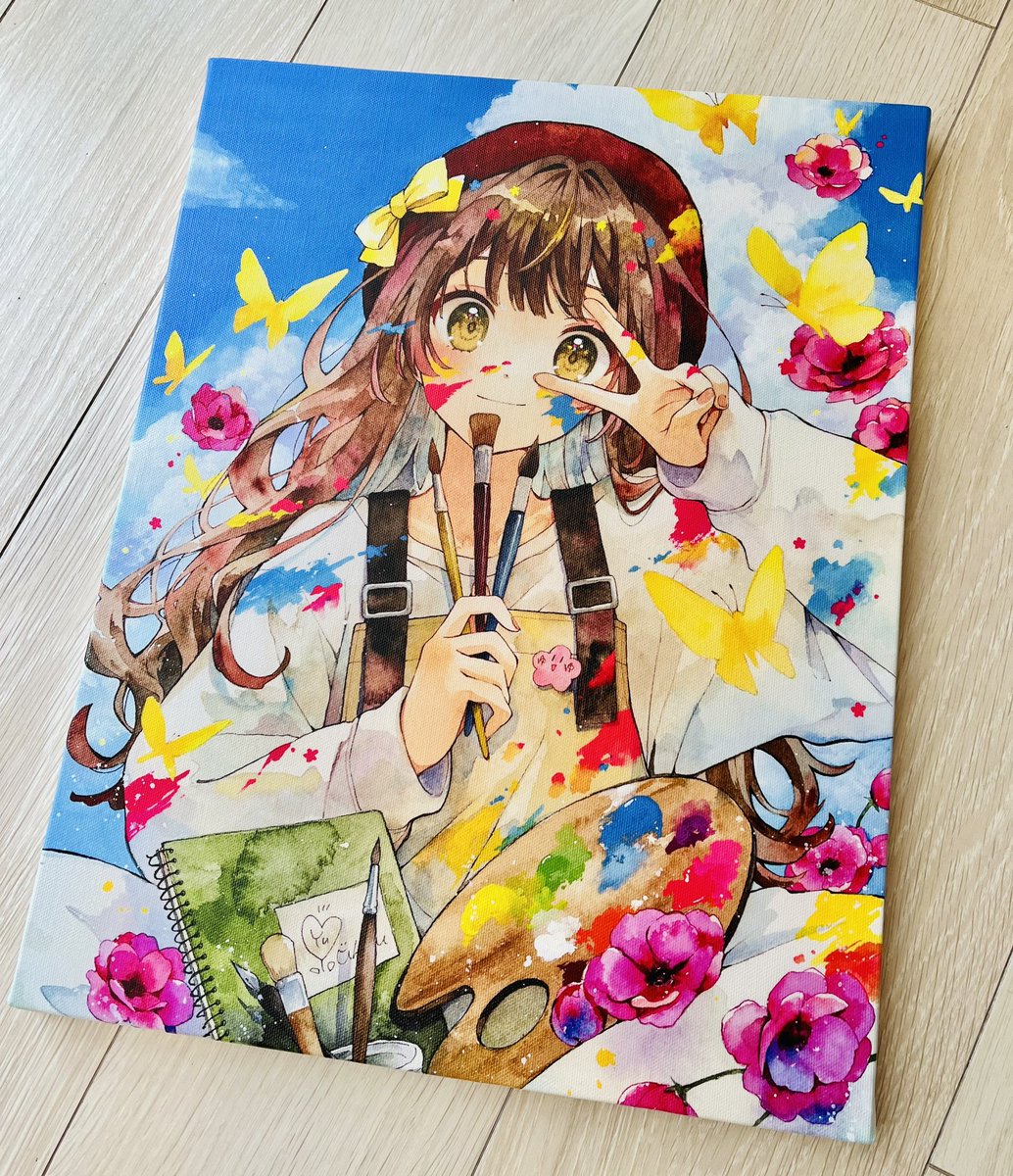 ゆの　原画 原画を本日22時に販売させていただきます！現在在庫0でご覧いただけ