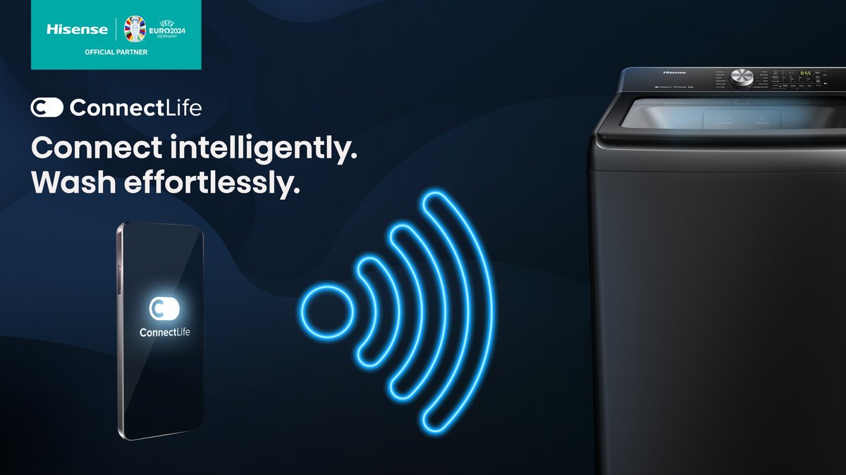 HisenseID's tweet photo. Mesin cuci Hisense terhubung dengan aplikasi Connect Life yang memungkinkan untuk mengontrol mesin cuci dari jarak jauh menggunakan smartphone Anda!
#Hisense #MesinCuci #HisenseID #HisenseIndonesia #BeyondGlory #Kualitas #SainsdanTeknologi #Terdepan #Mutakhir #Unggul https://t.co/VlTlWZ4WPX