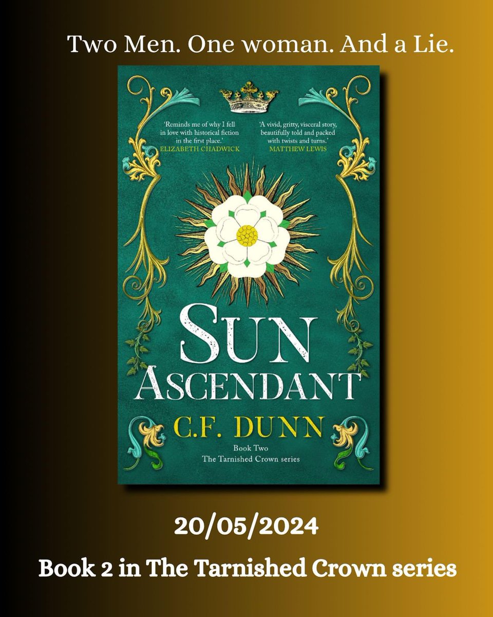 ResoluteBooks's tweet photo. Launching TODAY - Sun Ascendant, the long-awaited follow-up to Wheel of Fortune by @clairefdunn 🎉 

Available on Amazon as paperback, on Kindle, or order directly from Claire’s website. https://t.co/KCuWzLBVhT