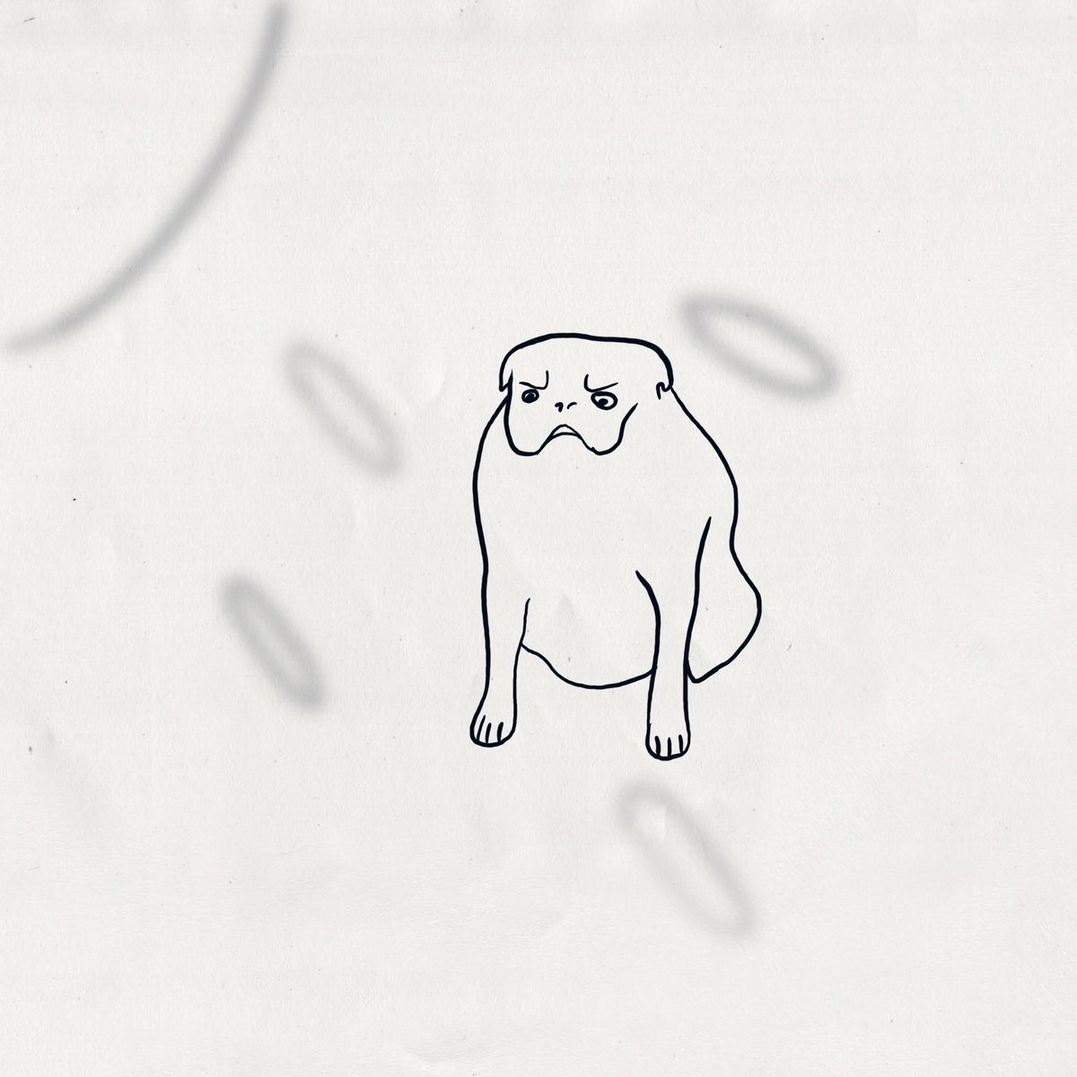 _dogsdrawnbadly's tweet photo. Monday blues https://t.co/dlXNS3guzi
