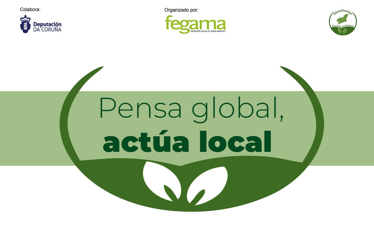 Fegama15's tweet photo. A glocalización é un acrónimo que deriva da combinación de palabras "globalización" e "localización". Implica a adaptación de prácticas globais para resolver problemas locais e viceversa, destacando a interconexión das pequenas accións cos desafíos ambientais globais
@Depucoruna https://t.co/rlUHr1ou64