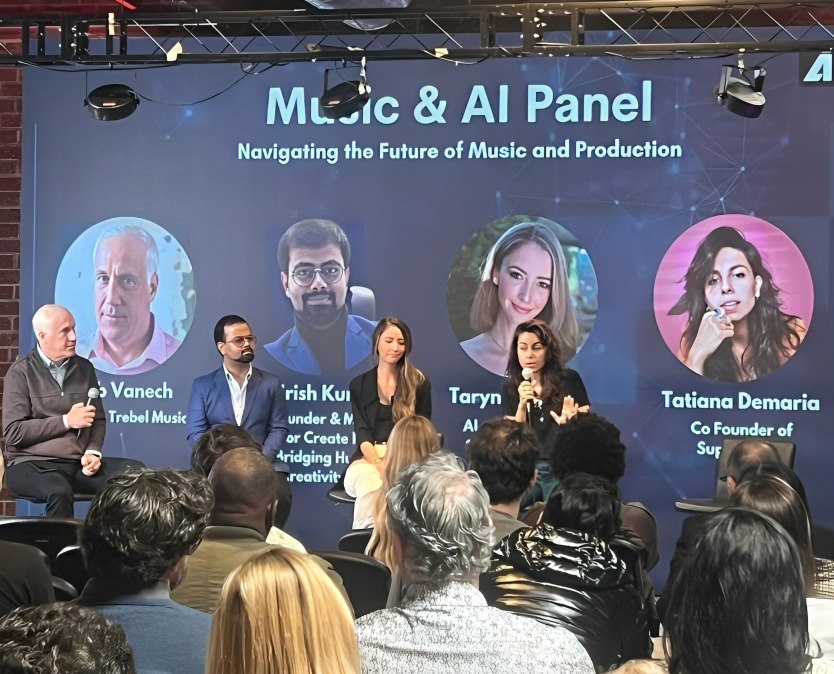 Hey Guys 👋

📢Our co-founder Girish invited as a speaker at the AI Vibes Summit in Los Angeles on IP &amp; AI.

He shared how Create will transform the ecosystem with our pioneering Creating Object Models, empowering developers/creators to build &amp; deploy advanced AI solutions.